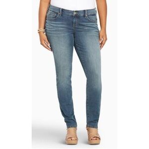 Torrid Skinny Medium Wash Jeans